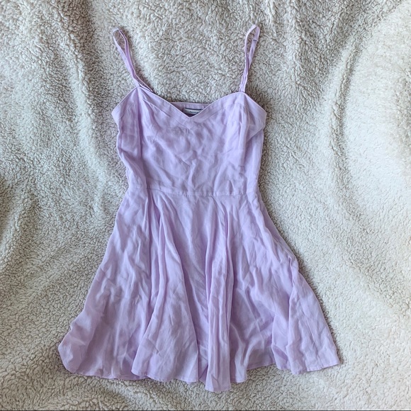Aritzia Lipinski Talula Lilac Dress - Picture 4 of 6